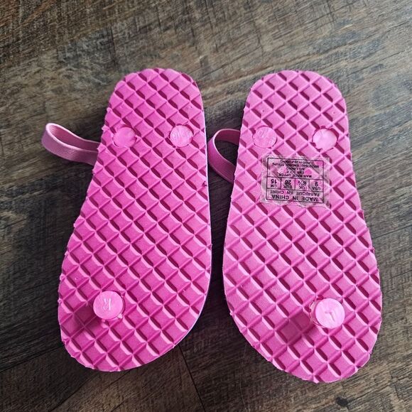 Michael Kors toddler flip flops colorful 9 10 - Picture 2 of 4